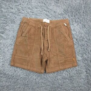 Critical Slide Shorts Mens 32 Brown Corduroy Walkshort Drawstring 32x5.5* NWT
